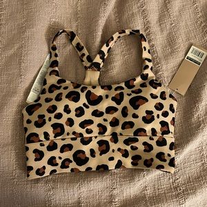 Ellie brand XS cheetah print sports bra